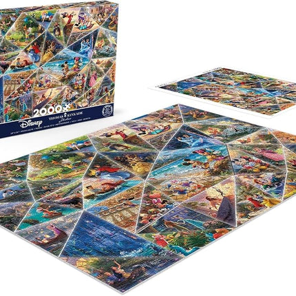 Ceaco - Thomas Kinkade - Disney Collage - Puzzle de 2000 pièces