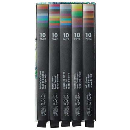 Winsor & Newton Studio Collection Watercolour Pencil Set, 50 Piece