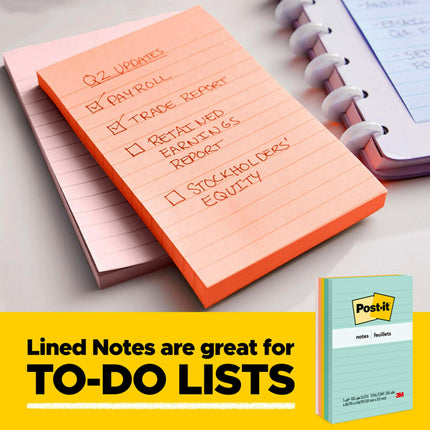 Notas Post-it, 1.5 x 2 pulg., Colección Ciudad del Cabo, 8 blocs/paquete Azul, Rosa, Amarillo, 50 hojas/Notas autoadhesivas (1.5 pulg. x 2 pulg., Colección Ciudad del Cabo, 8 blocs/paquete – 20 mm – 50 hojas)