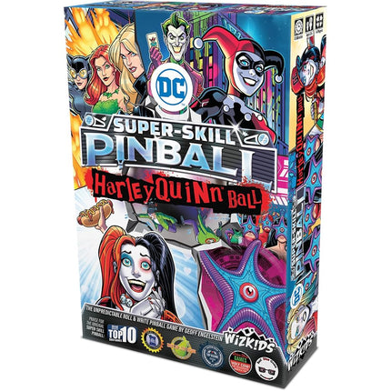 WizKids DC Super-Skill Pinball: Harley Quinn Ball - Pinball Game - Multiplayer - Ages 12+