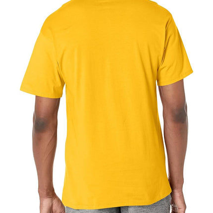 Champion Men's Classic Jersey T-Shirt, Team Gold, Large
