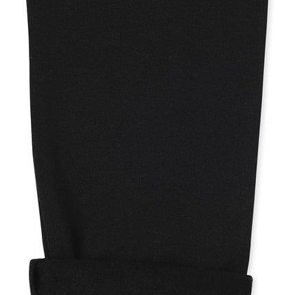 The Children's Place Girls' 3 Pack Fleece Lined Leggings, Solid Black, XX-Large