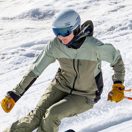 Casco de esquí Giro Tenet MIPS - Casco de snowboard para hombres, mujeres y jóvenes - Gris claro mate - M (55,5-59 cm)