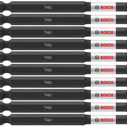 BOSCH ITT4035B 10-Pack 3-1/2 in. Torx #40 Impact Tough Screwdriving Power Bits