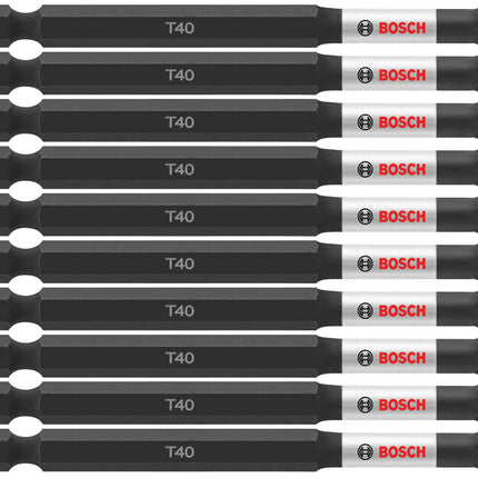 BOSCH ITT4035B 10-Pack 3-1/2 in. Torx #40 Impact T
