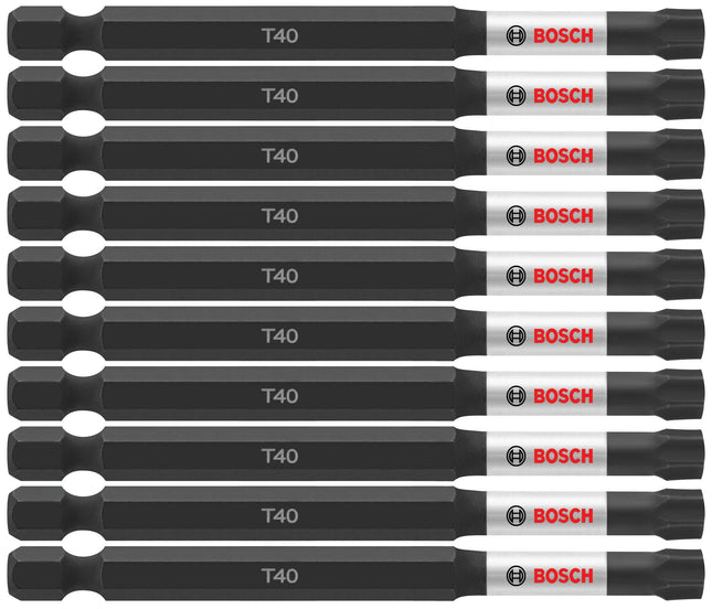 BOSCH ITT4035B 10-Pack 3-1/2 in. Torx #40 Impact T
