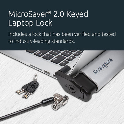 Kensington Laptop Locking Station with MicroSaver® 2.0