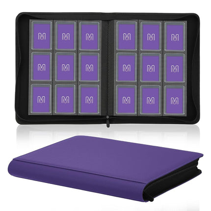 Toploader Binder,Trading Card Binder Storage Hold 