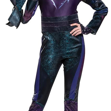 Disney Descendants 3 Mal Deluxe size S 4/6X Girls Licensed Costume Disguise