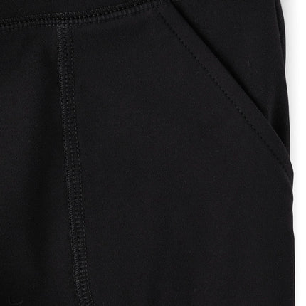 The Children's Place Girls' Active Jogger Pants, Obsidian, Medium