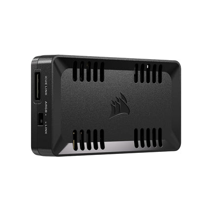 CORSAIR COMMANDER DUO iCUE LINK RGB Lighting and PWM ARGB Fan Controller – Control 12 Daisy-Chained PWM Fans, Two Flexible Temperature Sensors Included – Black