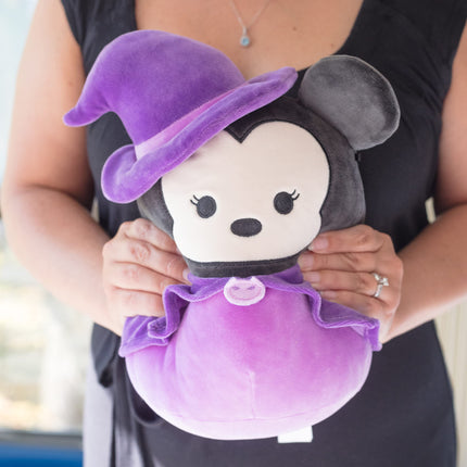 Squishmallows 8" Minnie Mouse Bruja - Peluche oficial de Halloween de Disney de Kellytoy - Juguete de peluche bonito y suave - Gran regalo para niños