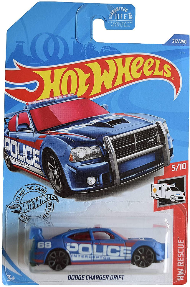 Hot Wheels Dodge Charger Drift, [Blue] 217/250 Res