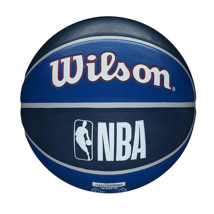 Wilson Basketball, NBA Team Tribute Model, DETROIT PISTONS, Outdoor, Rubber, Size: 7