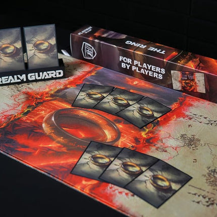 (The Ring) 100% Hand-Drawn 14x24 TCG/MTG Playmat by Realm Guard
