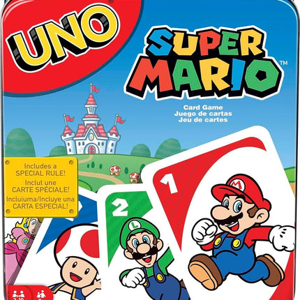 Mattel Games UNO Super Mario Card Game, Ages 7+, P