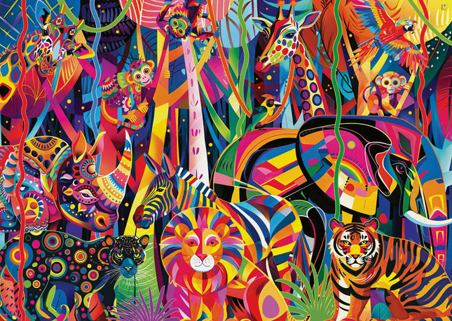 Ravensburger USA Jigsaw Nationals - Jeweled Jungle