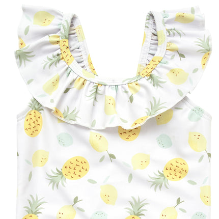 Traje de baño de una pieza para bebé niña Gerber, Piñas, 0-3 meses