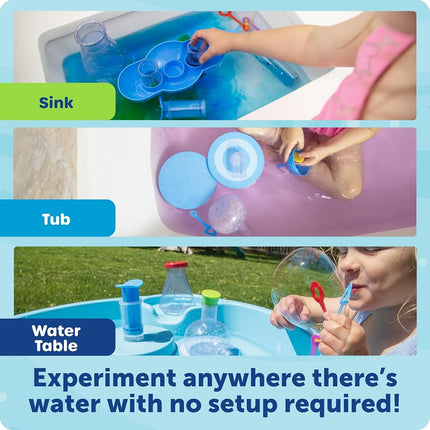 Learning Resources Splashology Water Lab, Ages 3+, STEM Bath Toy and Water Play Science Kit with 7 Experiments for Kids