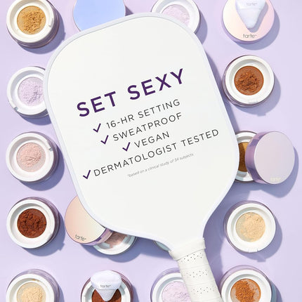 tarte creaseless setting powder – Pressed & Loose Face Powder, Lightweight Oil-Absorbing Formula for Longwear Finish, Vegan & Cruelty Free