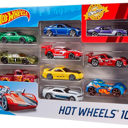 Hot Wheels 10-Pack (Styles May Vary)