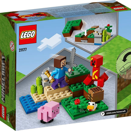LEGO Minecraft The Creeper Ambush 21177 Building Kit; Gaming Adventure Playset; Fun, Creative Toy for Kids Aged 7+ (72 Pieces)