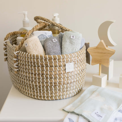Toallitas infantiles Burt's Bees Baby, paquete de 3, 100% algodón orgánico, suaves y superabsorbentes, tela de rizo tejida
