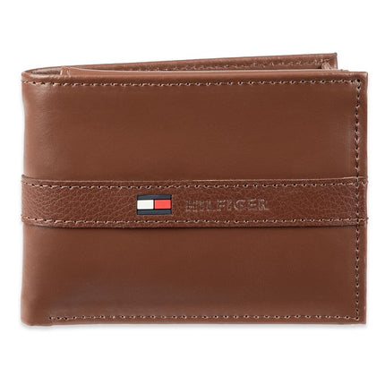 Tommy Hilfiger Men's Leather Wallet - Thin Sleek C