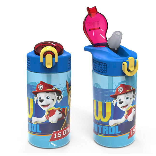Zak Designs Kids Durable Plastic Spout Cover and B