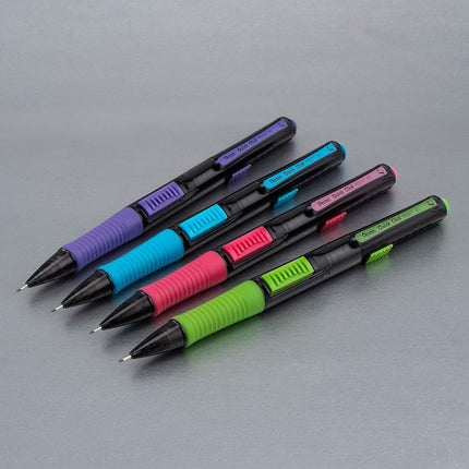 Pentel Quick Click POP Mechanical Pencil, (0.7mm), Includes Refill Lead and Erasers, Pack of 8 Pencils (PD217LEBP8)