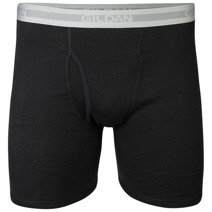 Gildan Men's Underwear Boxer Briefs, Multipack, Black/Garnet/Royal/Diamond (10-Pack, Classic Length), XL (Pack of 10)