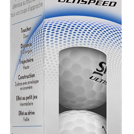Srixon Q-Star Ultispeed Golf Balls, White