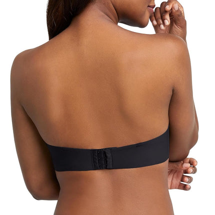 Maidenform Women's DreamWire Multi-Way Underwire Bra, Strapless 6-Way Convertible Bra, Black, 40DD