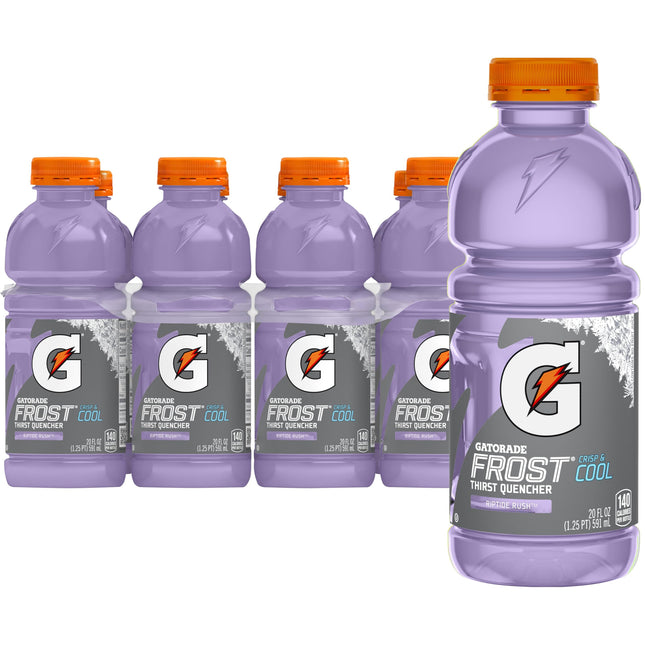 Gatorade Frost Fl Oz 20 Bottles x 8 Bottles