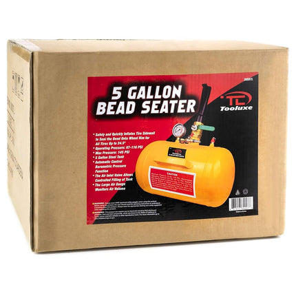 TOOLUXE 30007L Air Tire Bead Sealer, 5 Gallon Tire Bead Seater for Tires, 145 Max PSI Tire Bead Blaster, 87-116 PSI Operating Pressure Air Cannon