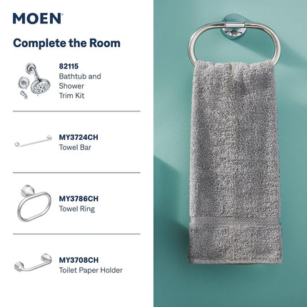 MOEN Idora 4 in. Centerset 2-Handle Bathroom Faucet in Chrome