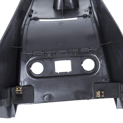 Consola Central ALMULOO Moldura Interior Compatible con Dodge Charger Police 2011-2022 Plástico Negro
