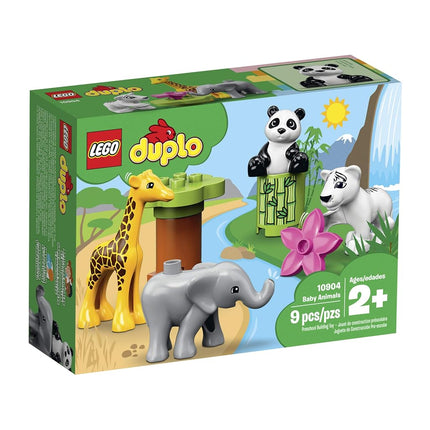 LEGO DUPLO La vie en ville : les bébés animaux 10904 – Briques de construction (9 pièces)