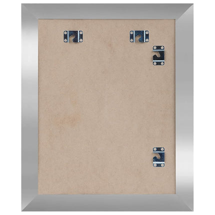 Americanflat - 2 Pack - Kids Artwork Display Frame Changeable (Silver) - Magnetic Door Holds 100 Art Pieces - A4 Size Display with Mount or 10x12.5 Without Mount - My Mini Masterpiece