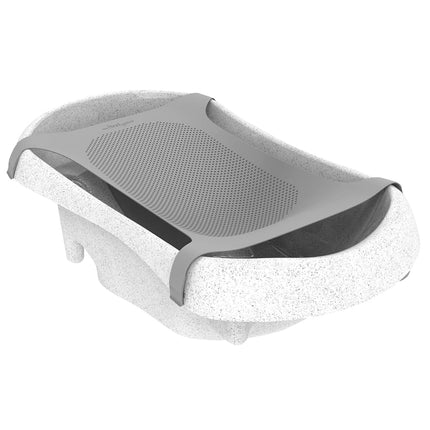 La bañera para recién nacidos The First Years First Suds – Bañera para bebés de 3 etapas con asiento suave y antideslizante – Desde el nacimiento hasta las 25 libras
