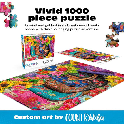 Buffalo Games - Cowgirl Colors - 1000 Piece Jigsaw Puzzle