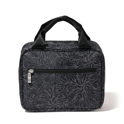 Baggallini Unisex's Hanging Travel Toiltery Kit, Midnight Blossom Print, One Size