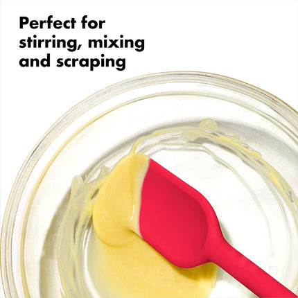 OXO Good Grips 11280800 Spatule-cuillère en silicone à confiture, rouge