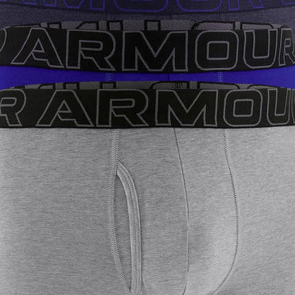 Under Armour Men's Tech Mesh 6-inch Boxerjock 2-Pack, Midnight Navy-Core 3 Pack, X-Small