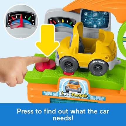 Fisher-Price Little People Fillin’ Fun Service Station Playset