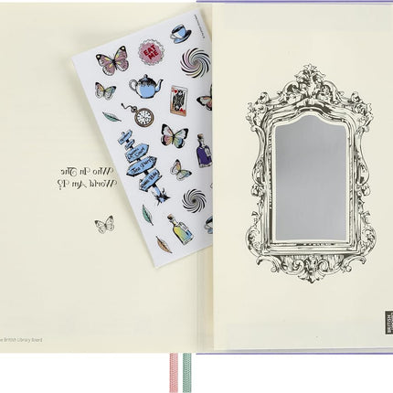 Moleskine - 2026-27- 18 Month Weekly Hard Cover Diary - Large - Alice in Wonderland