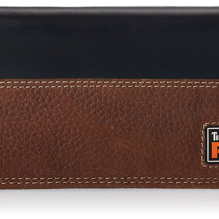 Timberland PRO mens Rfid Leather Long Bifold Rodeo