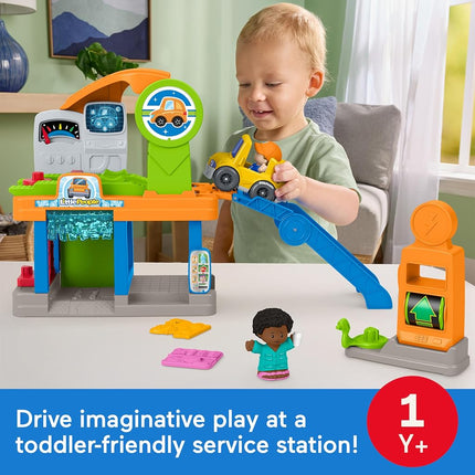 Fisher-Price Little People Fillin’ Fun Service Station Playset