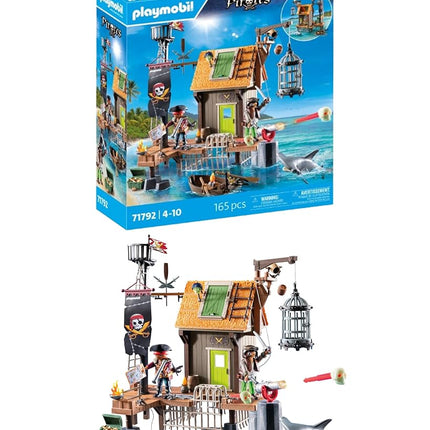 PLAYMOBIL Pirates 71792 Pirate Harbour with Buccan