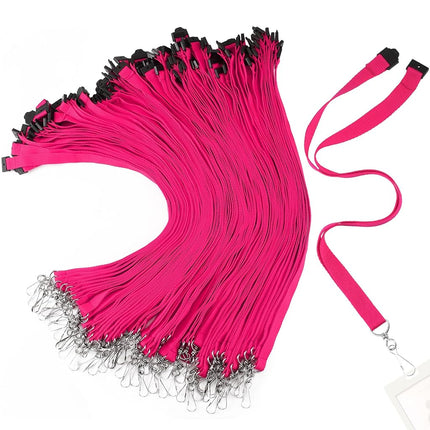 Patelai 60 Pcs Breakaway Lanyards with J Hook, Hot
